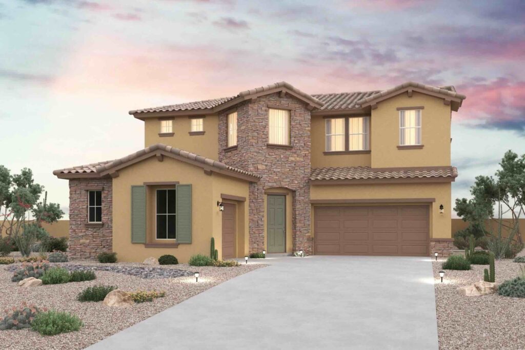 Quick Move-In Home - Indigo – Elevation Tuscany – Lot 55 - Indigo C - Tucson